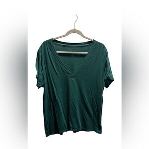 a new day Forest Green V-Neck Tank Top